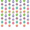 Easter Egg Party Decoration Garland - 8pcs Pastel Rainbow Spring Hanging Paper Streamers, Kids Birthday Favors Gifts Classroom Supplies Banner,Indoor Outdoor Decor Lasting Surprise